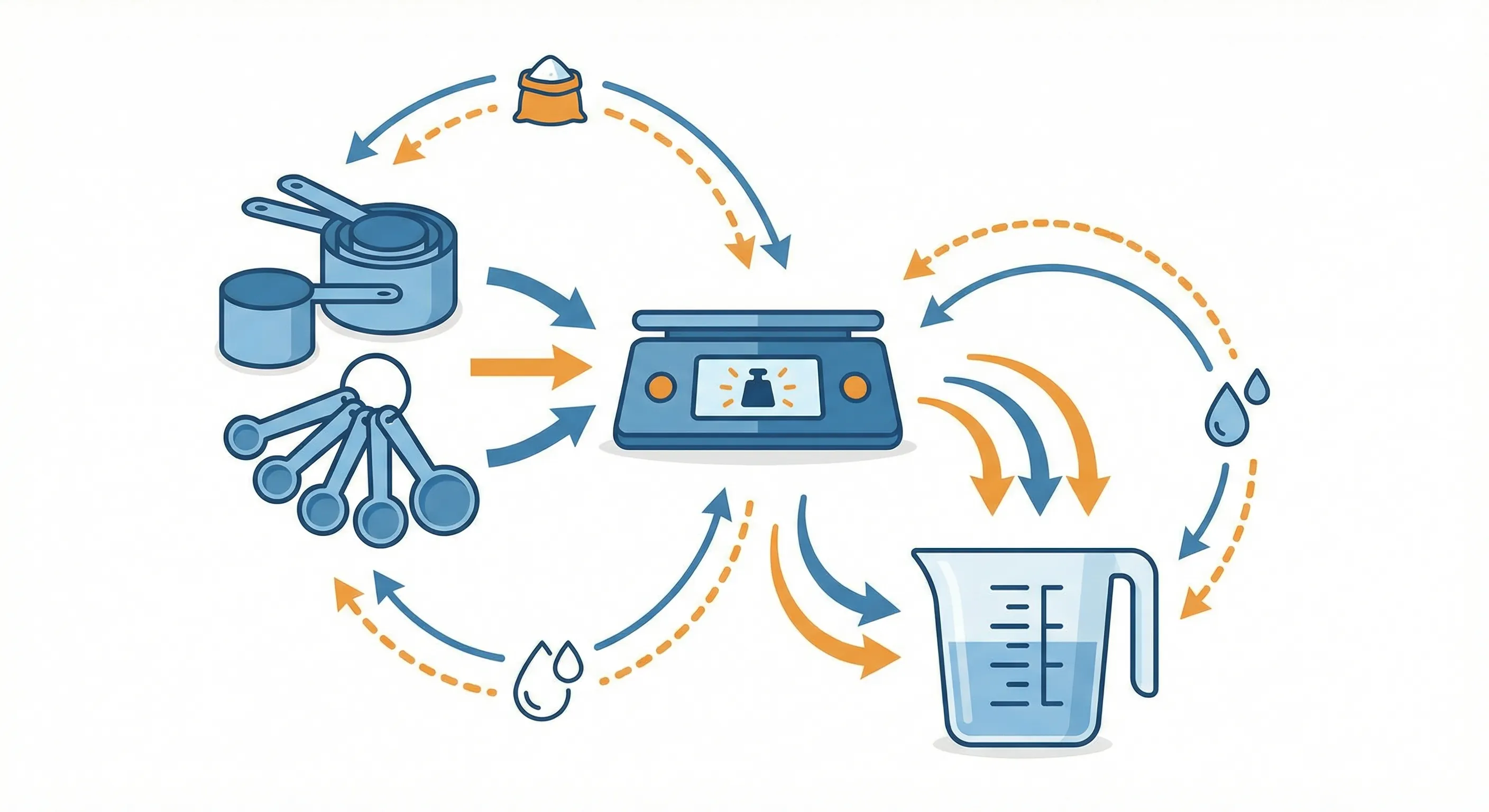Cooking Measurement Converter: Cups, Grams, Tablespoons & More
