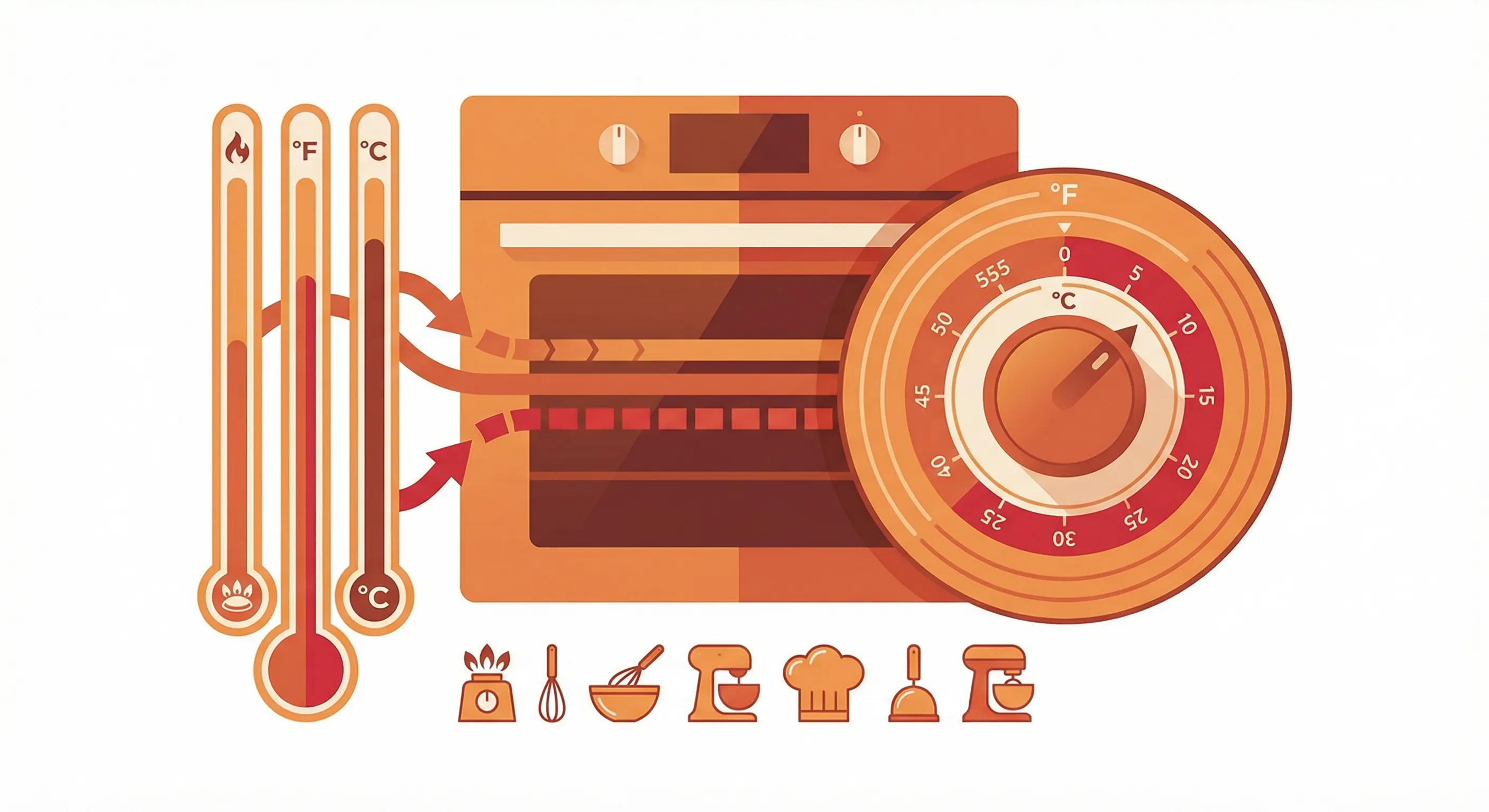 Oven Temperature Conversion: Fahrenheit, Celsius & Gas Mark Guide