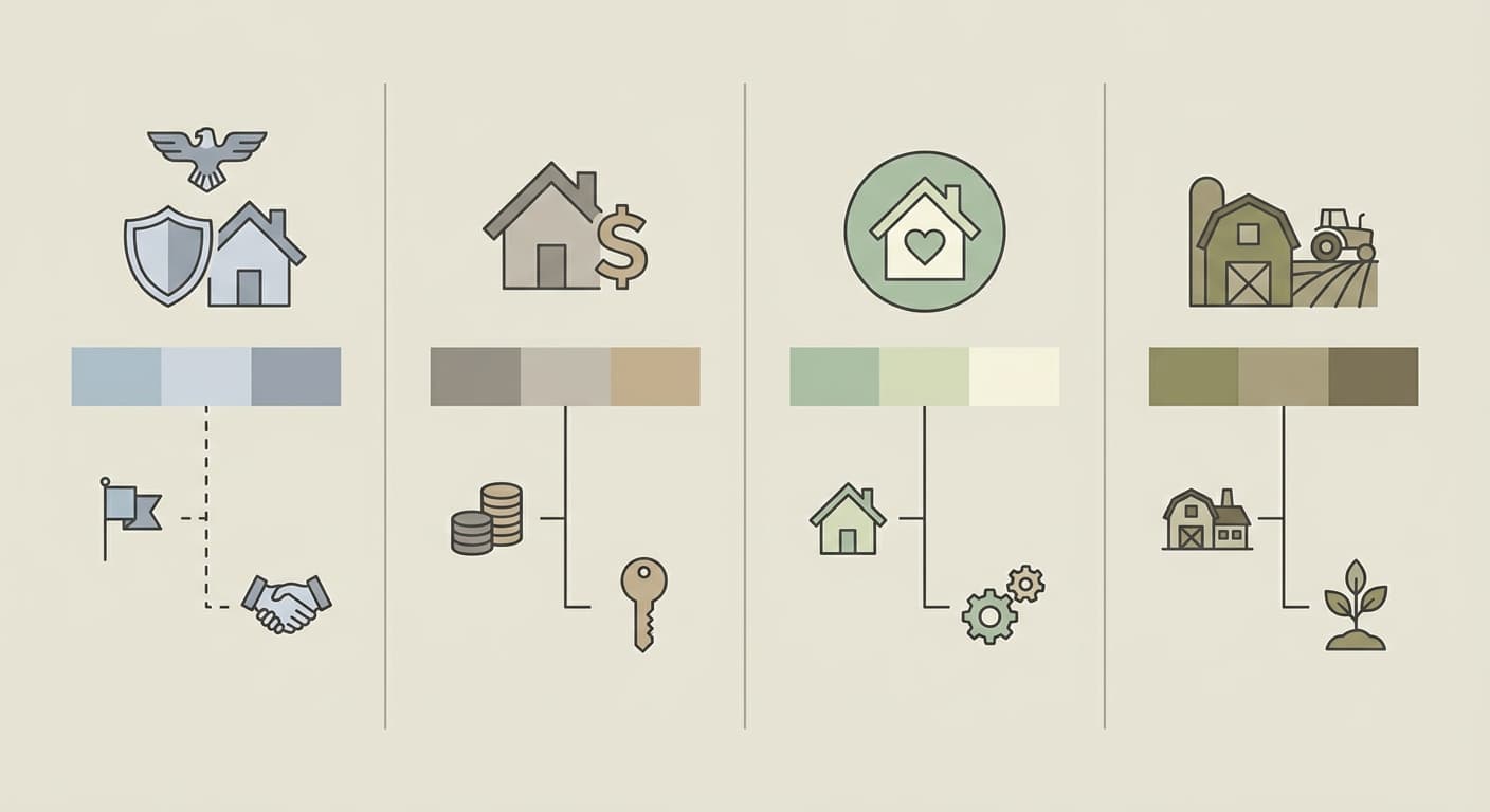VA vs Conventional vs FHA vs USDA Mortgage Rates (2026 Comparison)