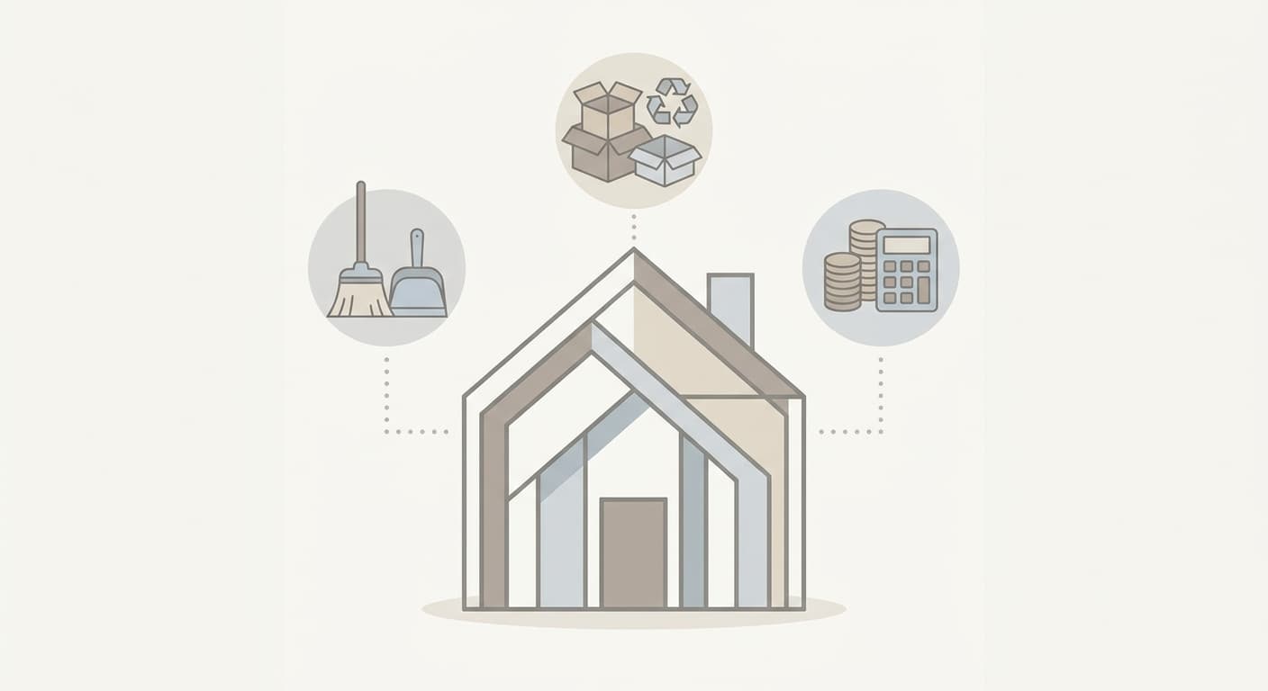 Whole Home Cleanout Cost: 2026 Data, Averages & DIY vs Pro