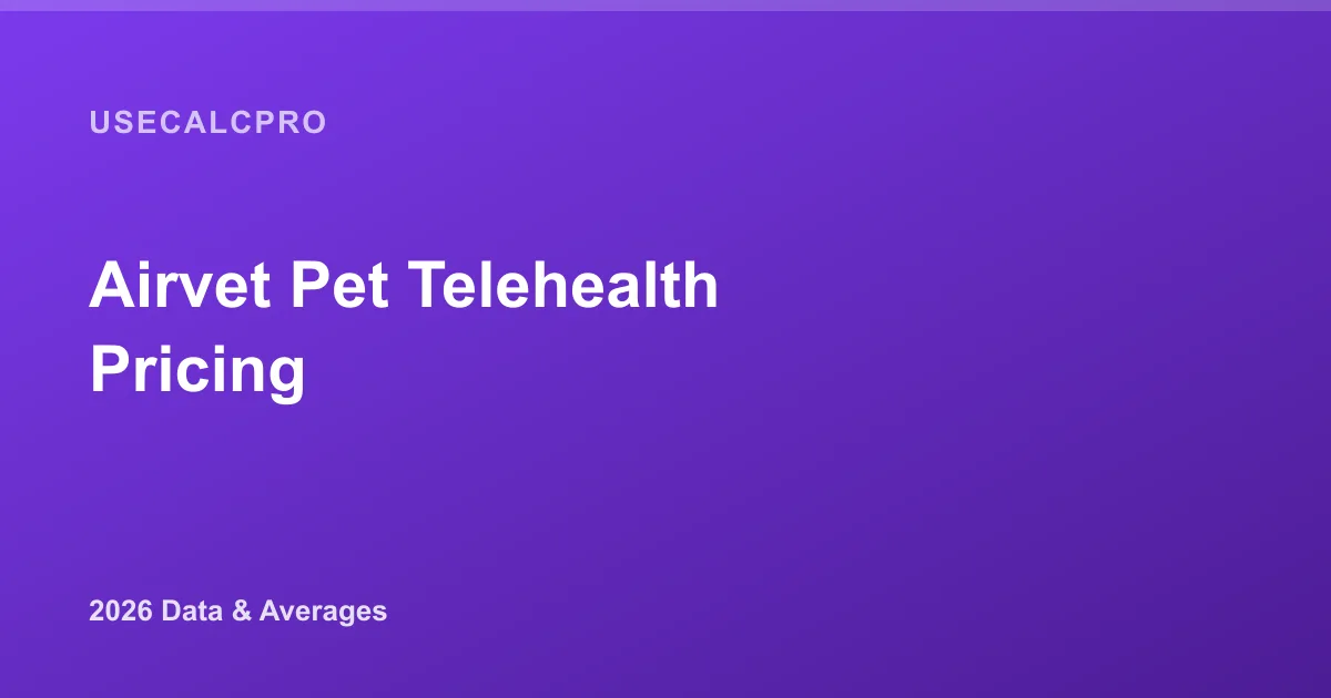 Airvet Pricing & Subscriptions (2026): What the Airvet Pet Telehealth App Costs