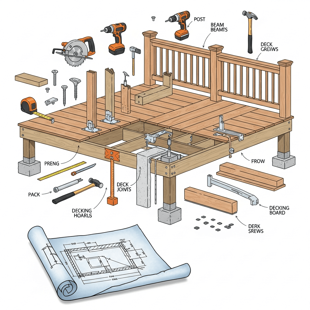 How to Build a Deck: Complete Materials & Cost Calculator Guide