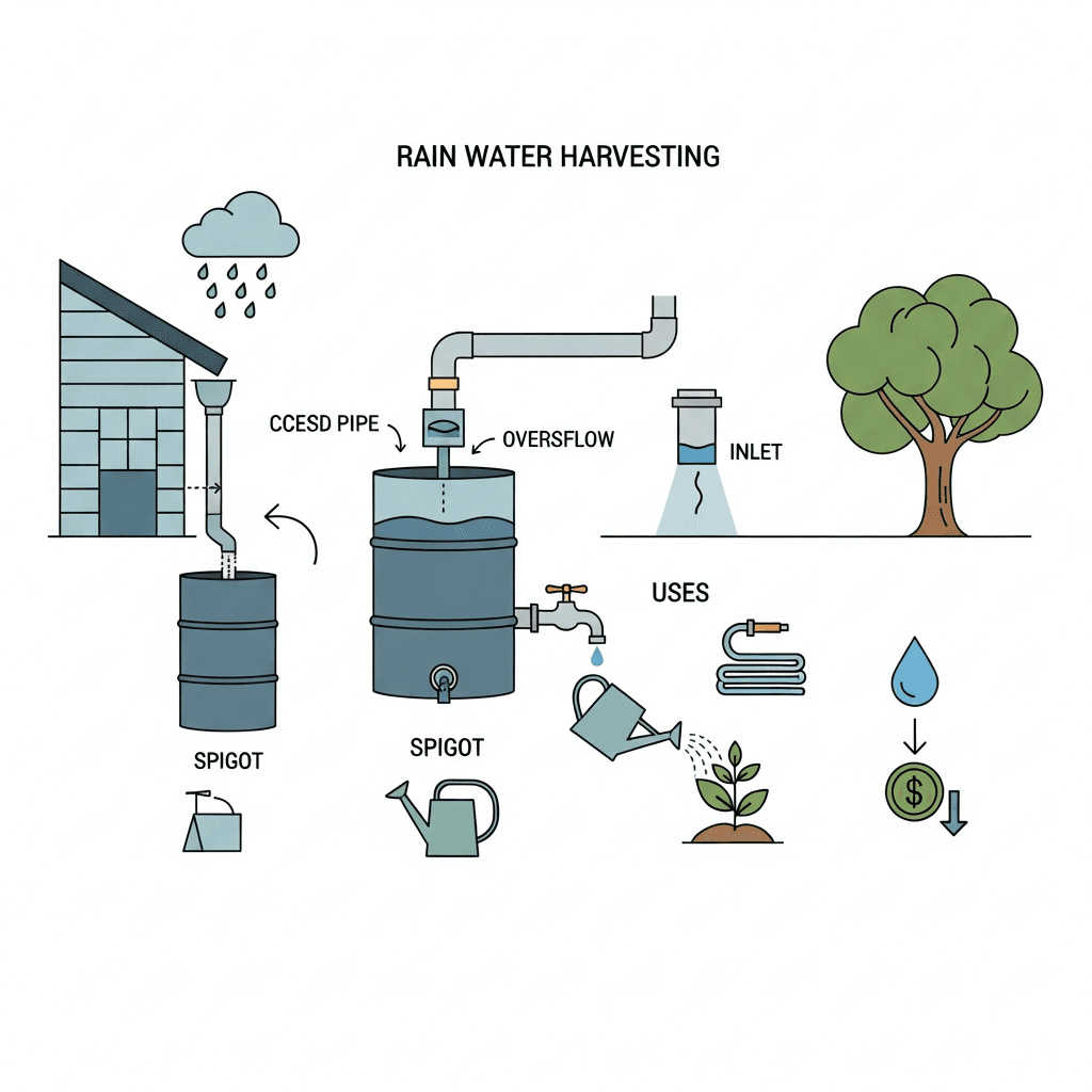 Rain Barrel Calculator: How Many Barrels Do You Need for Rainwater Harvesting?