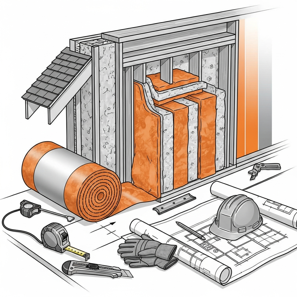 Insulation R-Value by Climate Zone: Zone 1-7 Chart & Material Compare ...