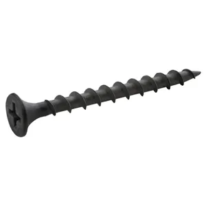 Grip Rite 158CDWS1 1-5/8-Inch 6 Coarse Thread Drywall Screw with Bugle Head, 1 Pound, Black, 189 Count