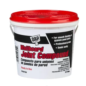 DAP Wallboard Joint Compound, White, 12 Lbs (7079810102)