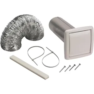 Broan-NuTone Wall Ducting Kit 4" 9-Piece Flexible