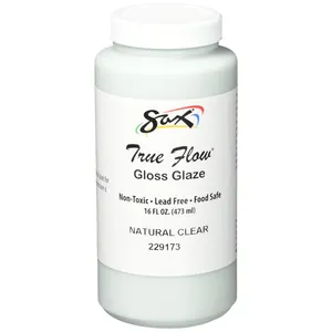 Sax 229173 True Flow Gloss Glaze - 1 Pint - Natural Clear, 16 Fl Oz (Pack of 1)
