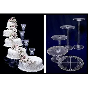 5 Tier Cascade Wedding Cake Stand (Style 5A)