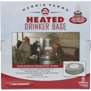 Harris Farms Poultry Drinker/Waterer 3.5 Gallon