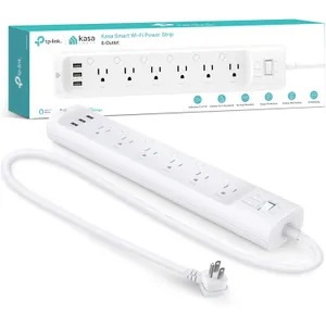 Kasa Smart Plug Power Strip HS300 Energy Monitoring