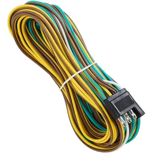 SUZCO 25ft 4-Way Flat Trailer Wiring Harness Kit
