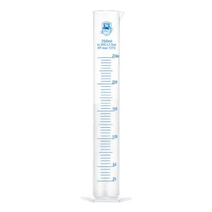 Fermentaholics Hydrometer Test Jar & Measuring Cylinder - Test Homebrewed Beer, Wine, Mead, Cider, & Fermented Beverages – Easy to Use & Read - 250 ML - Heat Resistant Up to 121° Celsius