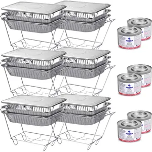 Disposable Chafing Dish Buffet Set 6-Pack