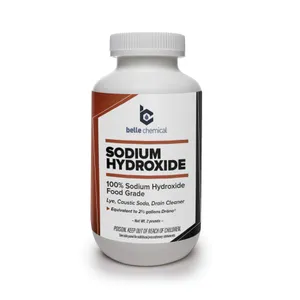 Sodium Hydroxide - Pure - Food Grade (Caustic Soda, Lye) (2 Pound Jar)