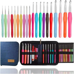 Yarniss Ergonomic Crochet Hook Set 20 Sizes with Case