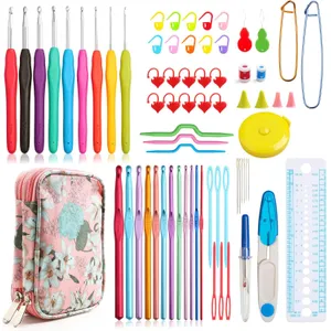 KOKNIT Crochet Hooks Set 71pc with Storage Case