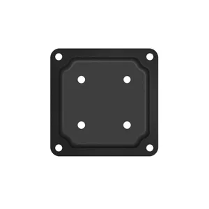 Nuvo Iron WPCP4B Black 4" x 4" Wood Post Plate Connector