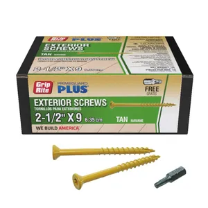 Grip-Rite PrimeGuard Deck Screws 2-1/2 inch