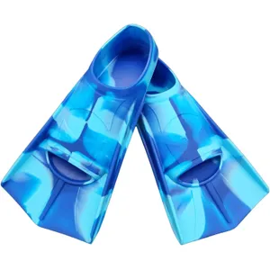 Kids Swim Fins,Comfortable Silicone Flippers for Swimming and Diving,Size Suitable Beginners Kids Girls Boys Adults