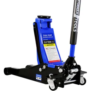 3 Ton Low Profile Floor Jack Heavy Duty Steel